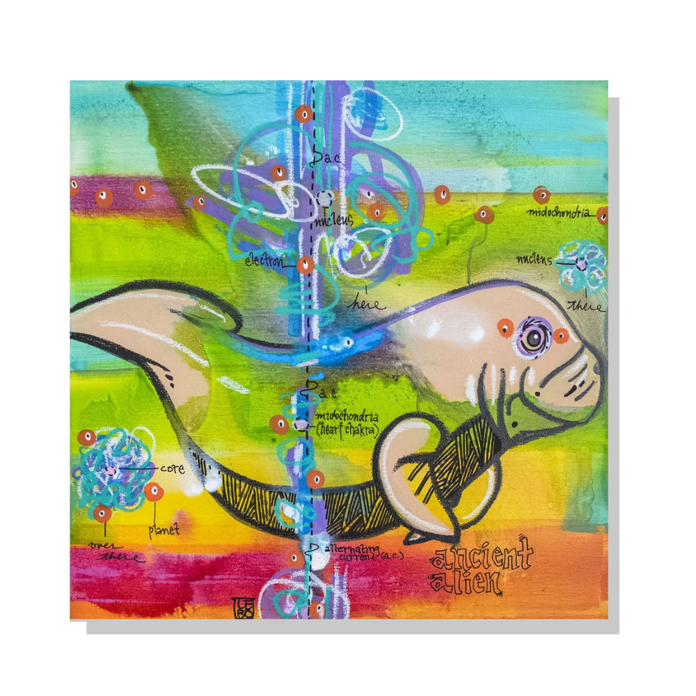 Ancient Alien - Jacques Cousteau Series - Mineral Print
